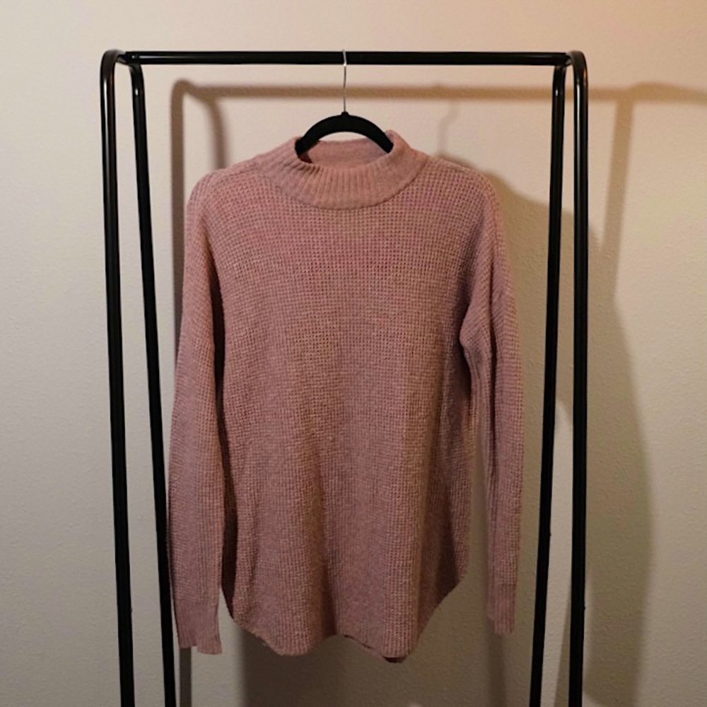 American Eagle Waffle Knit Sweater